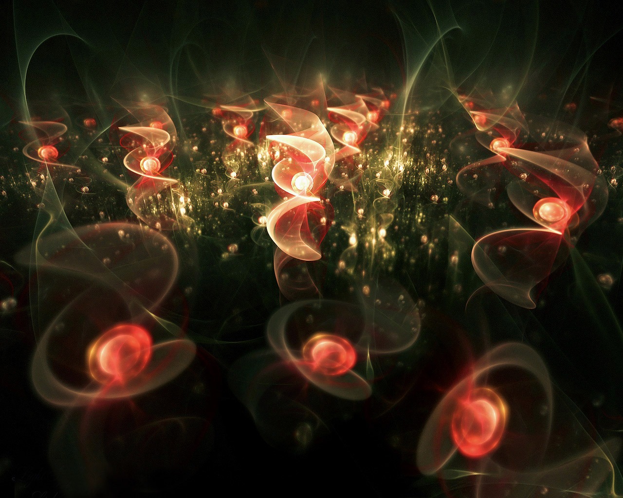 Dream flower design wallpaper (3) #7 - 1280x1024