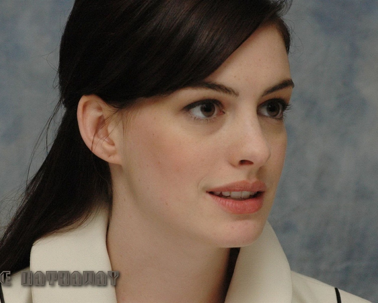 Anne Hathaway krásnou tapetu #9 - 1280x1024