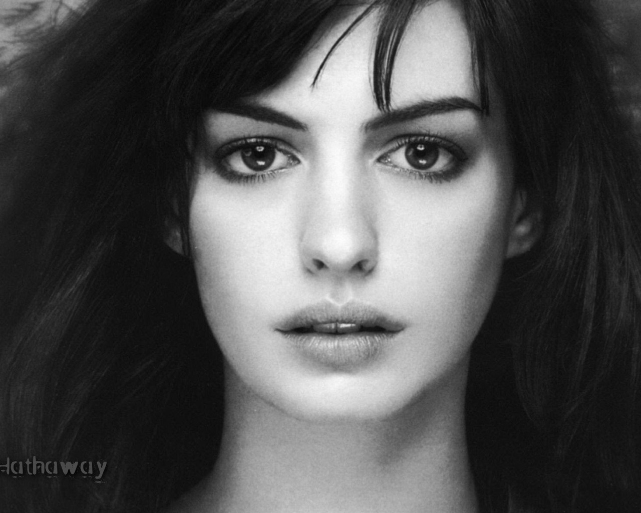 Anne Hathaway krásnou tapetu #15 - 1280x1024
