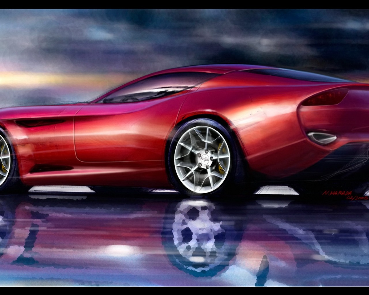 Zagato-navržený Perana Z-One sportovní vůz #1 - 1280x1024