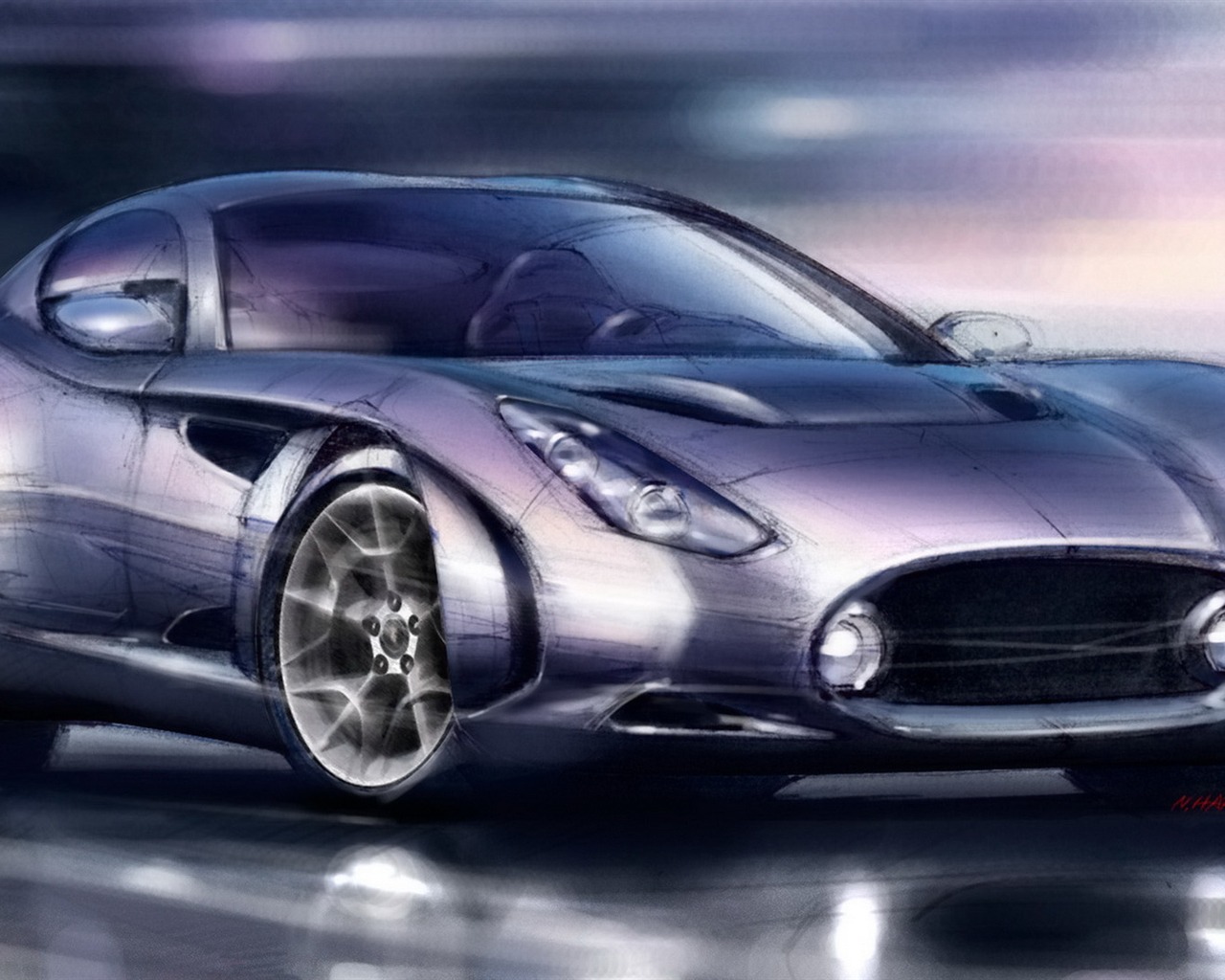 Zagato-navržený Perana Z-One sportovní vůz #10 - 1280x1024