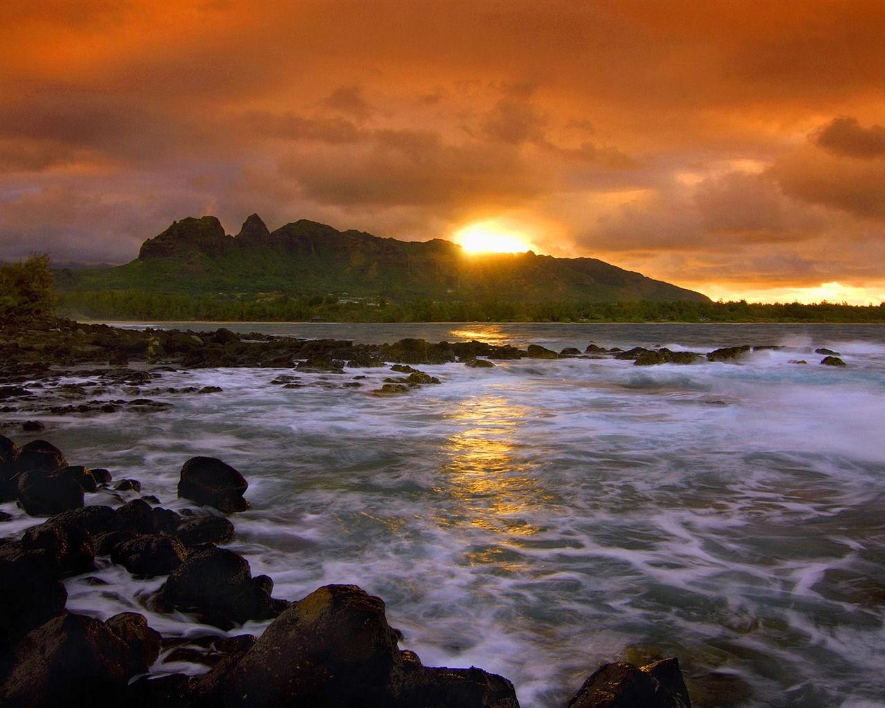 Hermoso paisaje de Hawai Wallpaper #22 - 1280x1024
