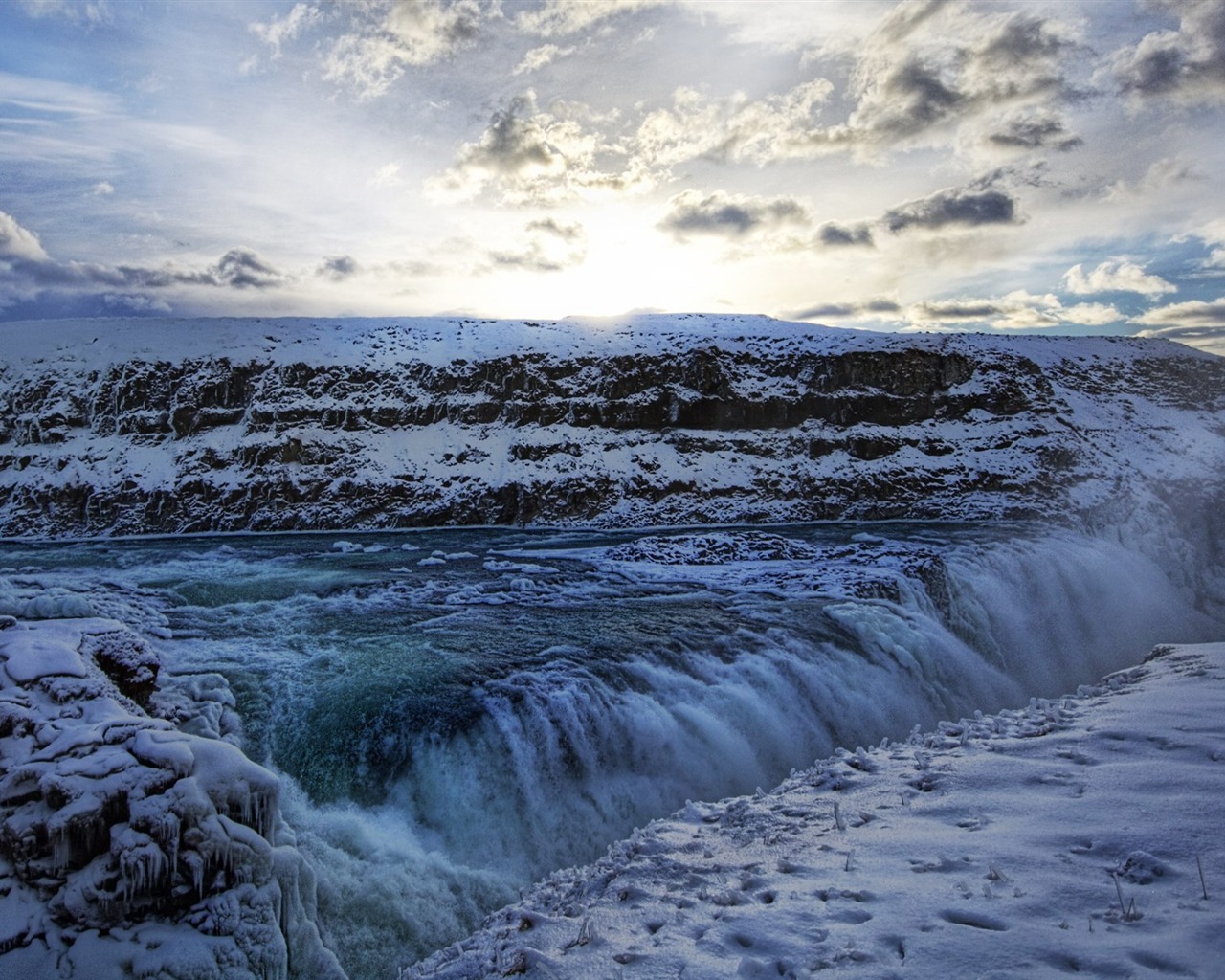 아이슬란드어 풍경의 HD 월페이퍼 (1) #9 - 1280x1024