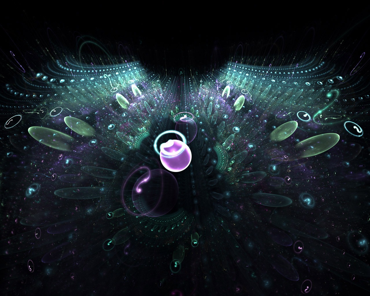 Dream květinovým vzorem tapety (4) #3 - 1280x1024