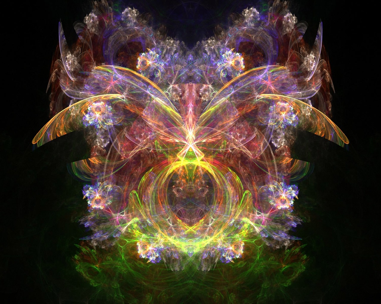Dream květinovým vzorem tapety (4) #7 - 1280x1024