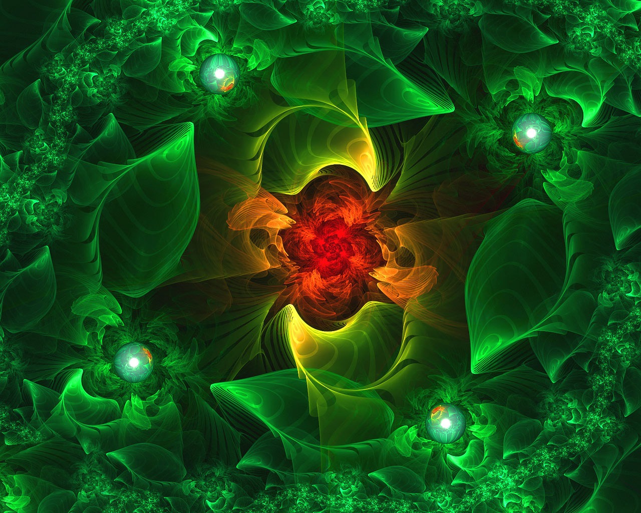 Dream květinovým vzorem tapety (4) #11 - 1280x1024