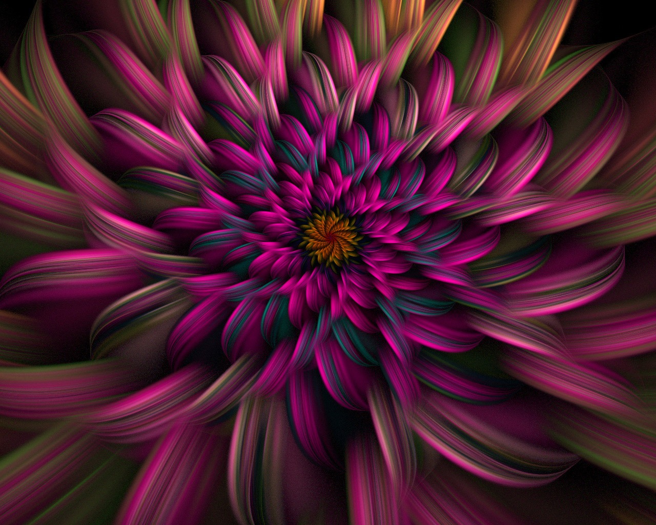 Dream flower design wallpaper (4) #17 - 1280x1024