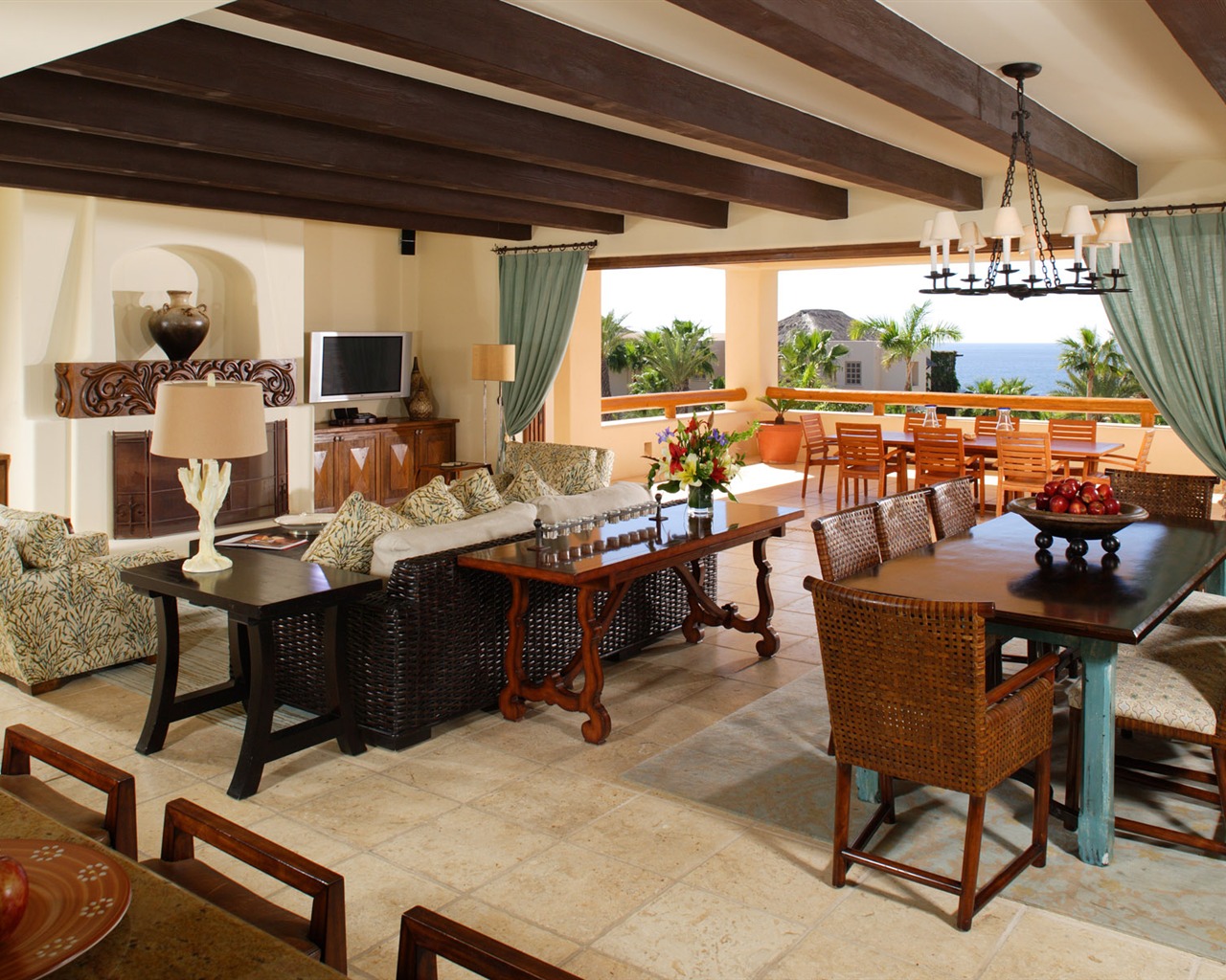 Living Room Photo Wallpaper (3) #1 - 1280x1024