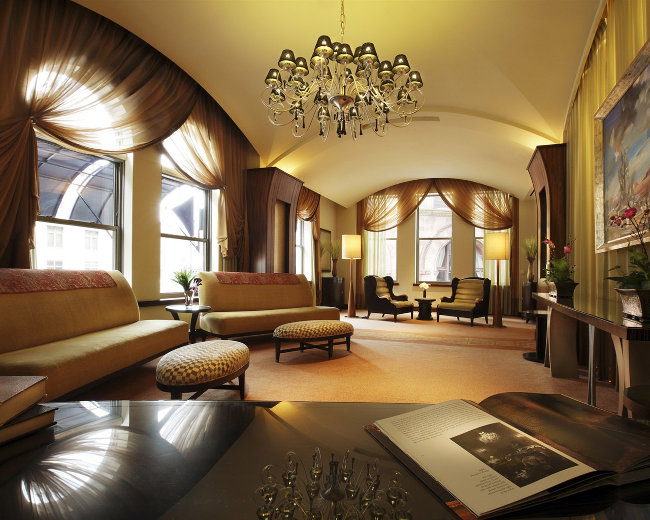 Living Room Photo Wallpaper (3) #2 - 1280x1024