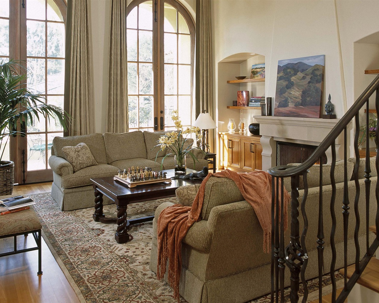 Living Room Photo Wallpaper (3) #7 - 1280x1024
