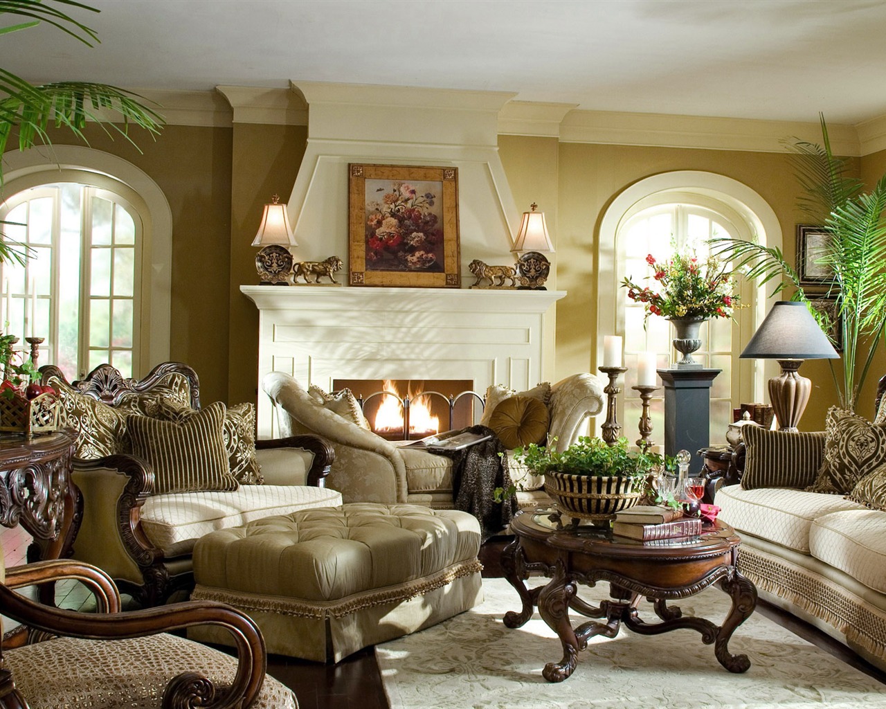 Living Room Photo Wallpaper (3) #8 - 1280x1024