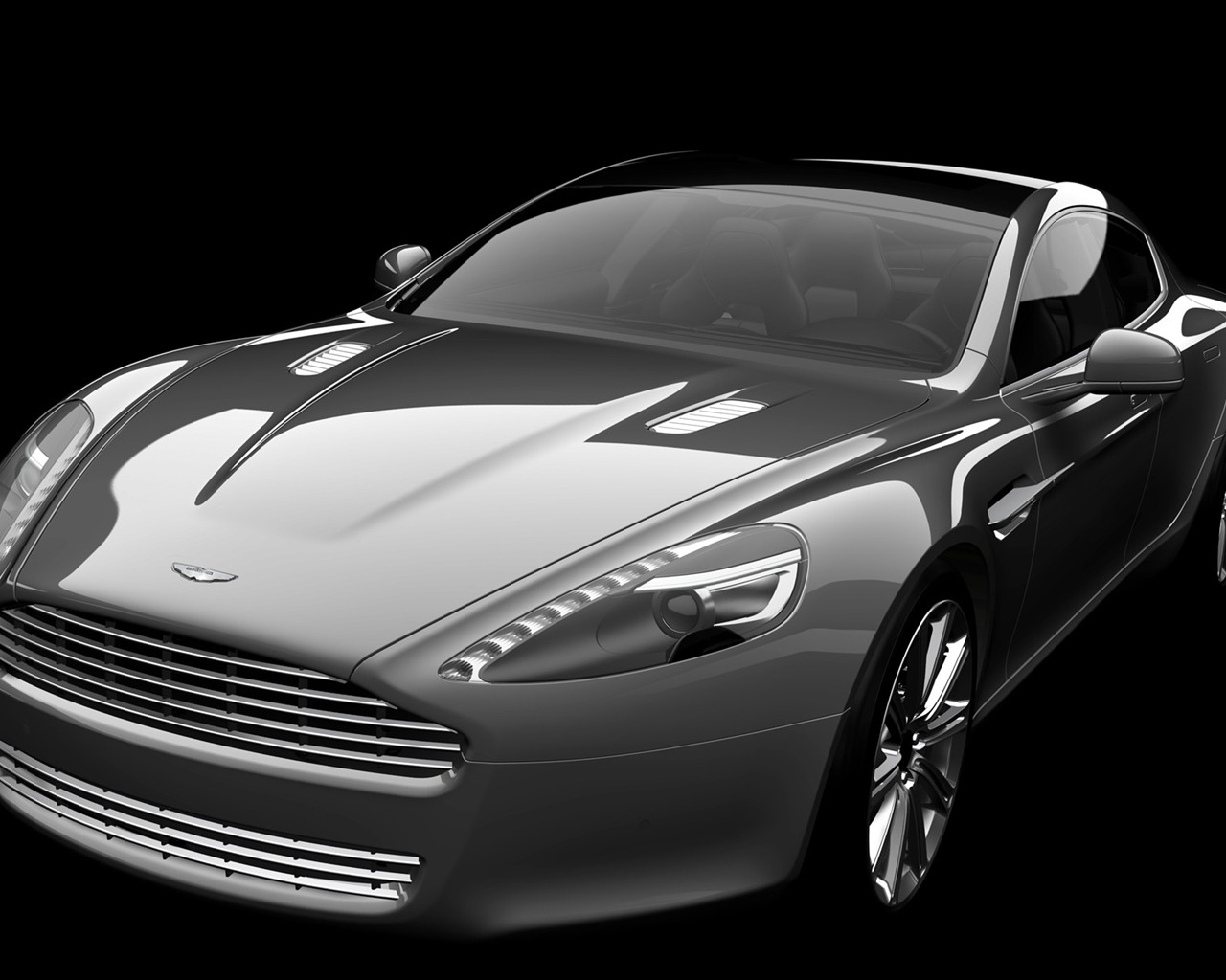 Aston Martin 阿斯顿·马丁 壁纸(三)5 - 1280x1024