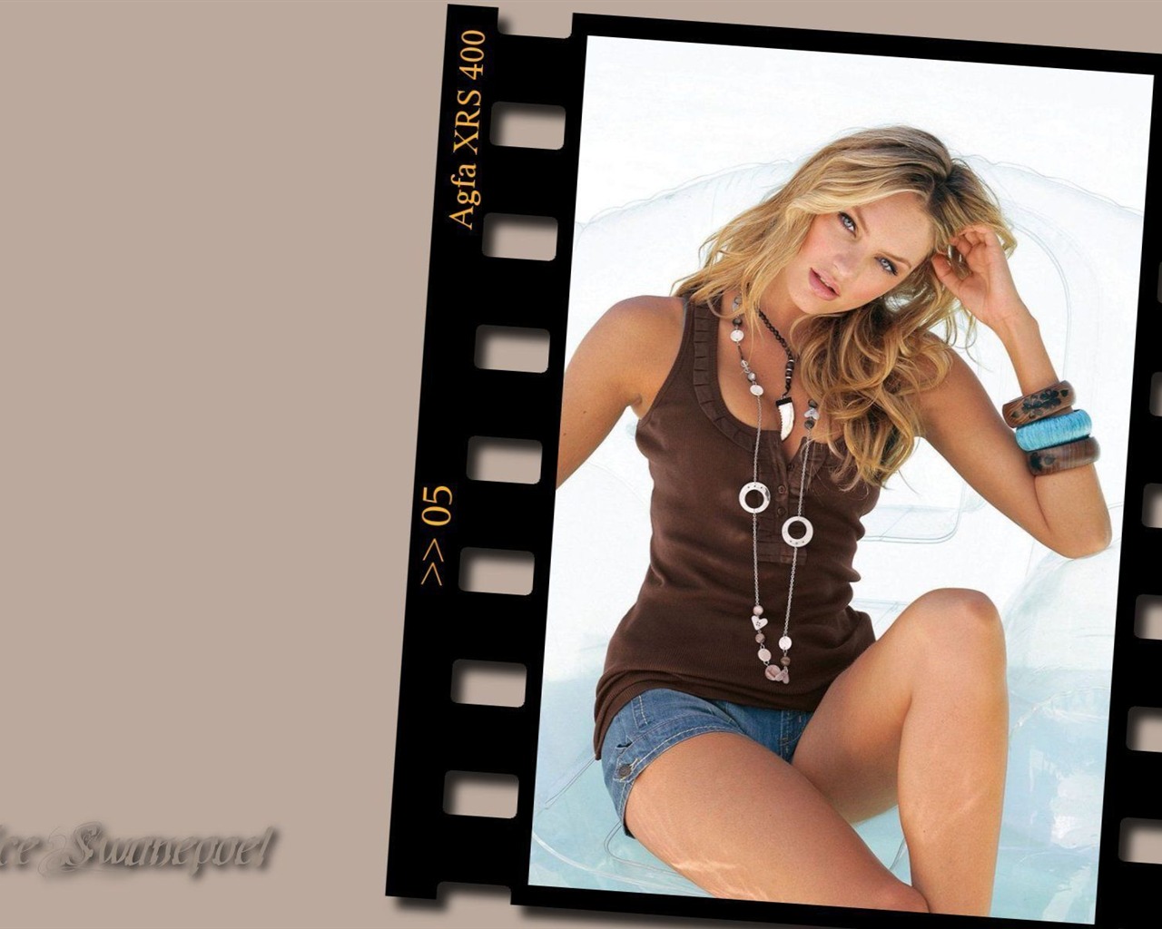 Candice Swanepoel beau fond d'écran #22 - 1280x1024