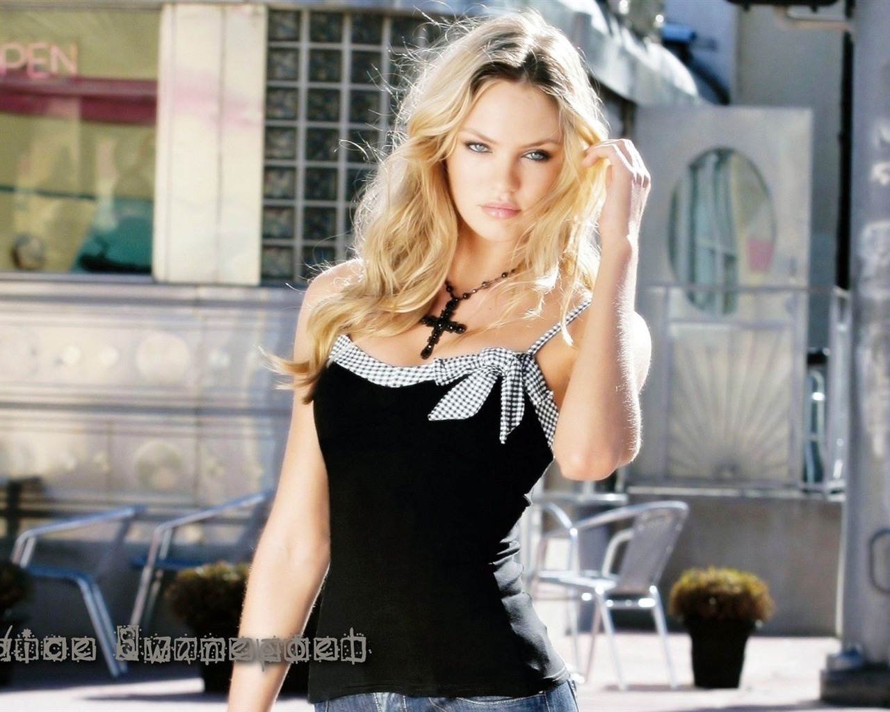 Candice Swanepoel krásnou tapetu #30 - 1280x1024