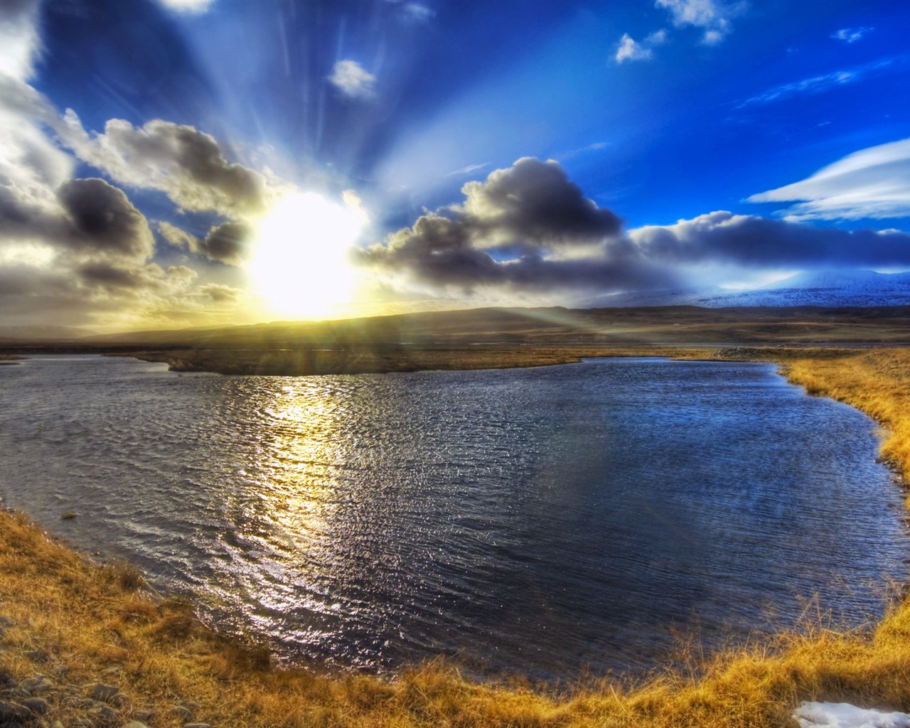 아이슬란드어 풍경의 HD 월페이퍼 (2) #1 - 1280x1024