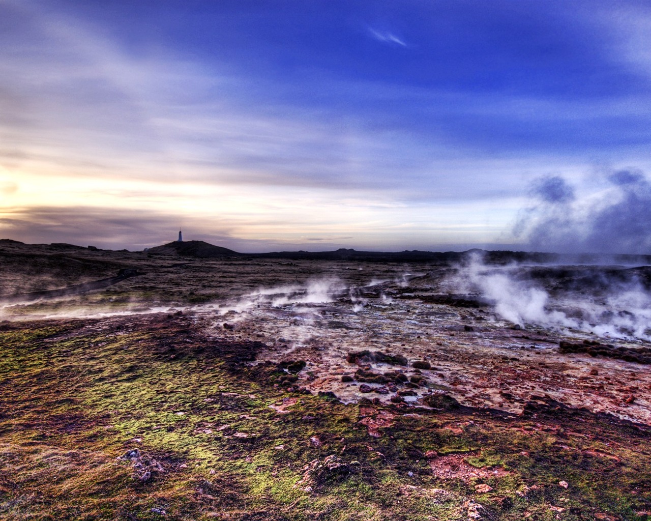 아이슬란드어 풍경의 HD 월페이퍼 (2) #4 - 1280x1024