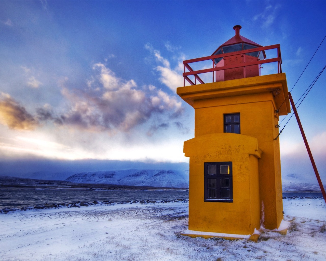 아이슬란드어 풍경의 HD 월페이퍼 (2) #11 - 1280x1024