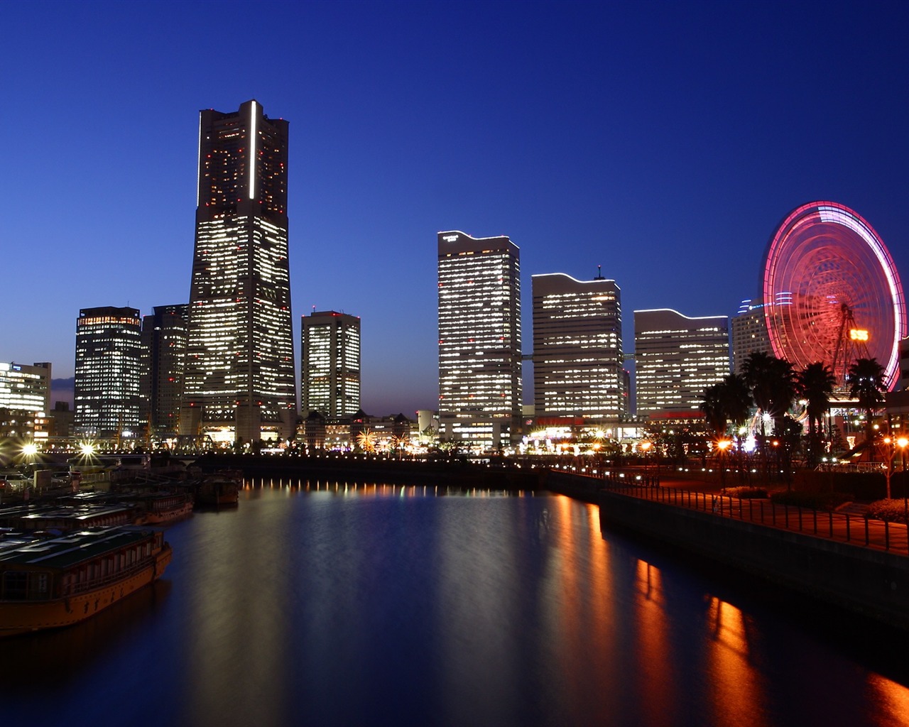 都市夜景壁紙 #1 - 1280x1024