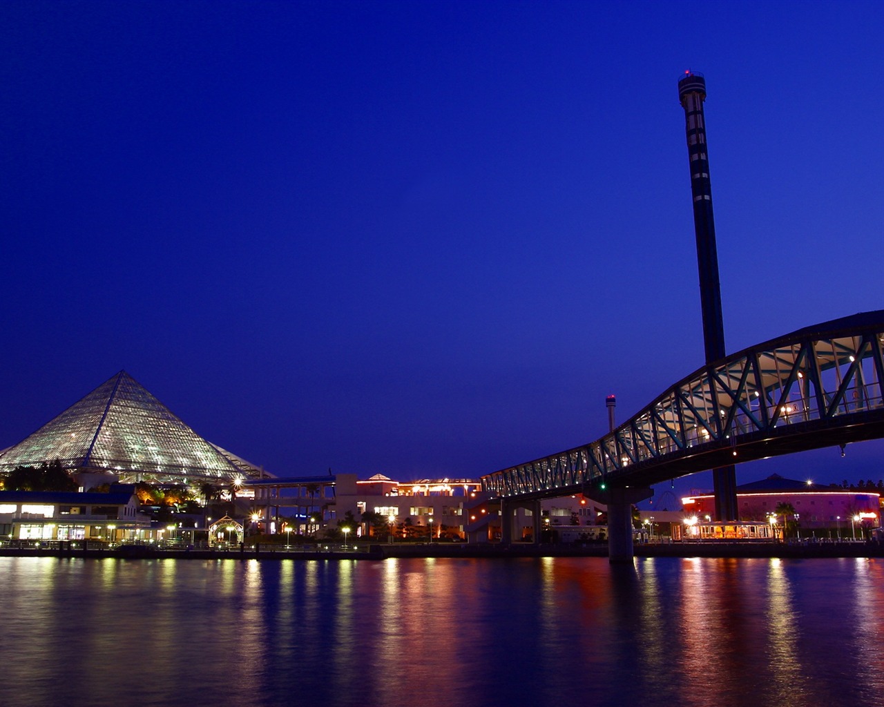 都市夜景壁紙 #6 - 1280x1024