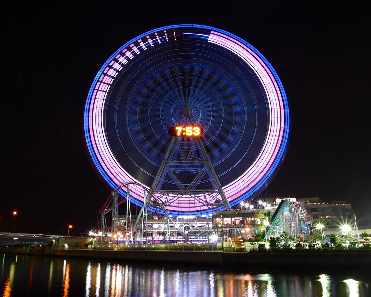都市夜景壁紙 #11 - 1280x1024