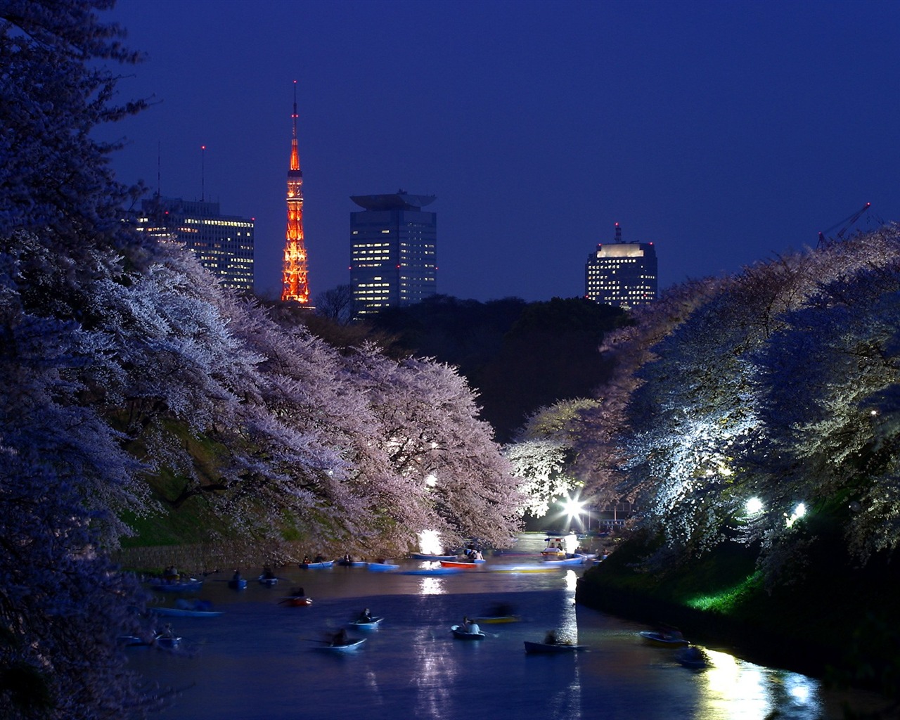 都市夜景壁紙 #17 - 1280x1024