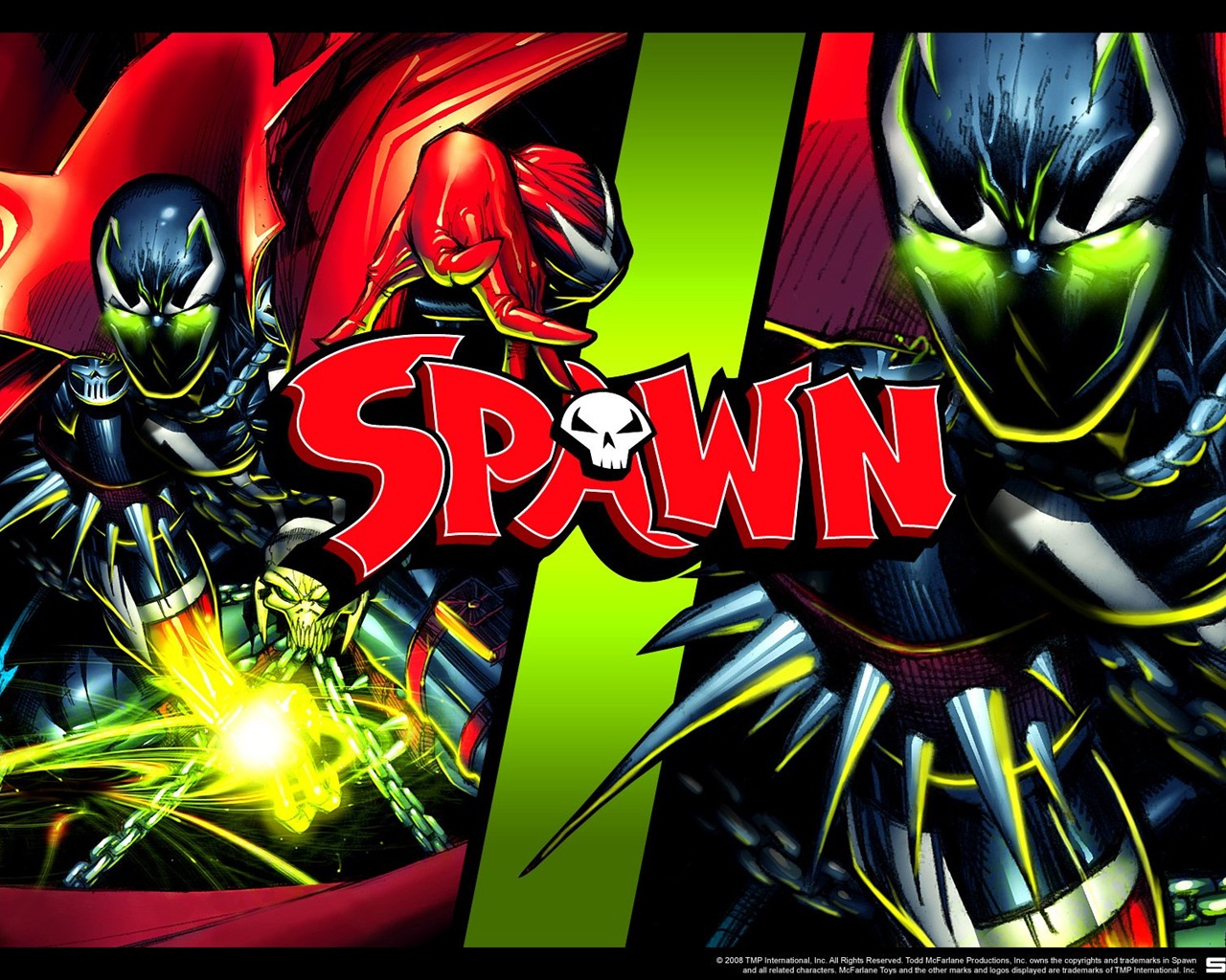 Spawn 再生侠高清壁纸1 - 1280x1024