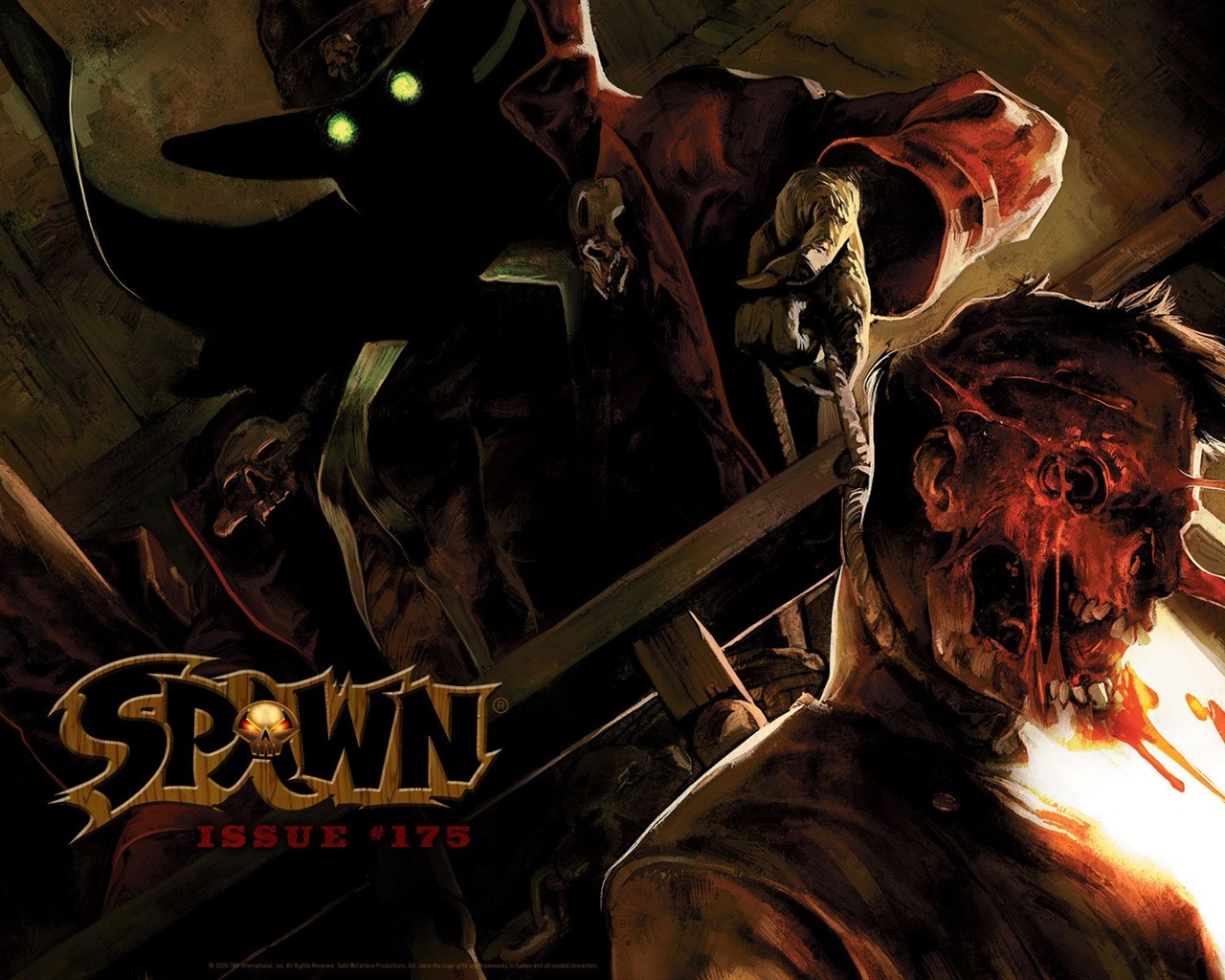 Spawn 再生侠高清壁纸4 - 1280x1024