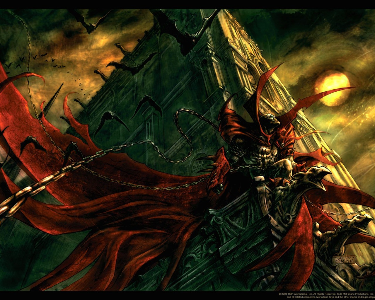 Spawn 再生侠高清壁纸18 - 1280x1024