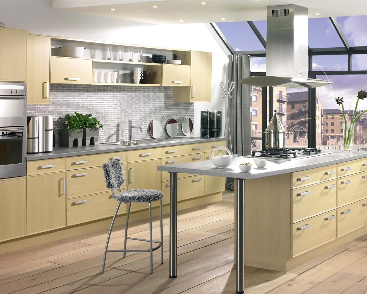 Kitchen Photo Wallpaper (1) #15 - 1280x1024