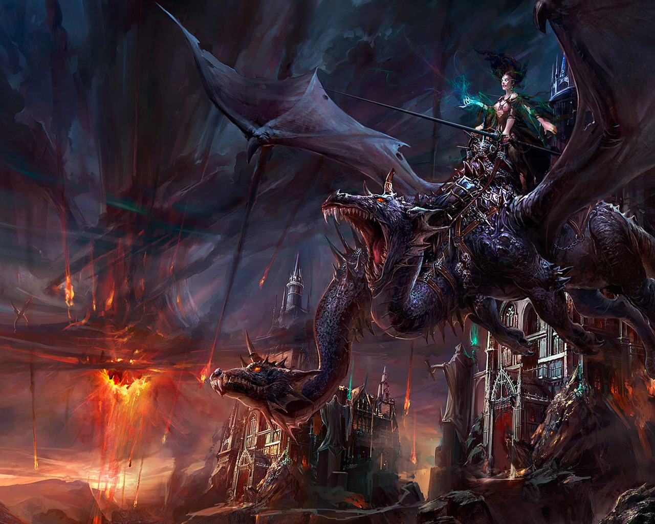 1080 Widescreen CG wallpapers (4) #6 - 1280x1024