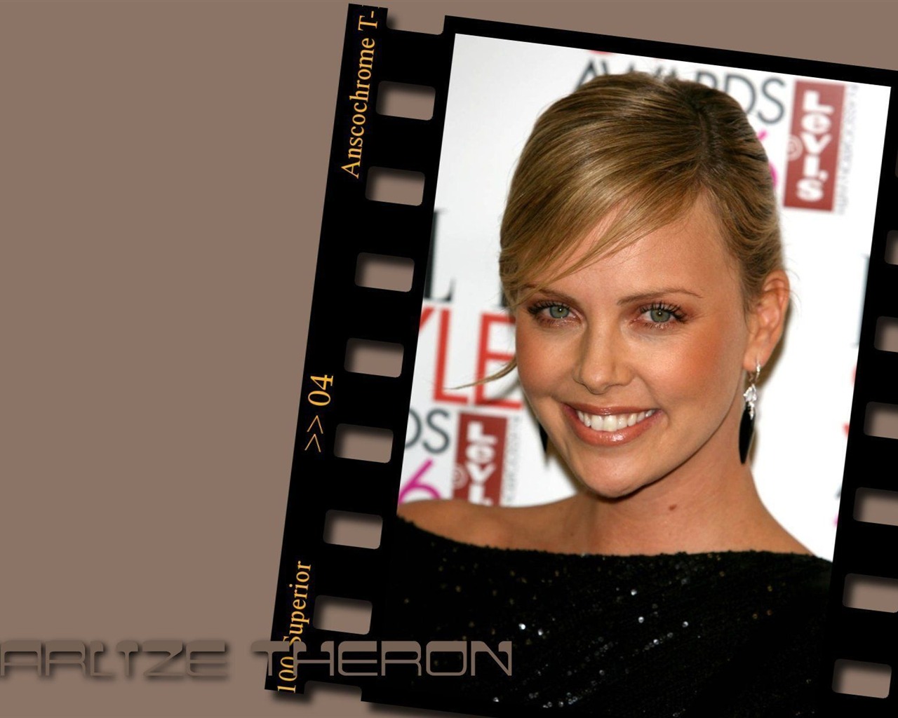 Charlize Theron krásná tapeta #10 - 1280x1024