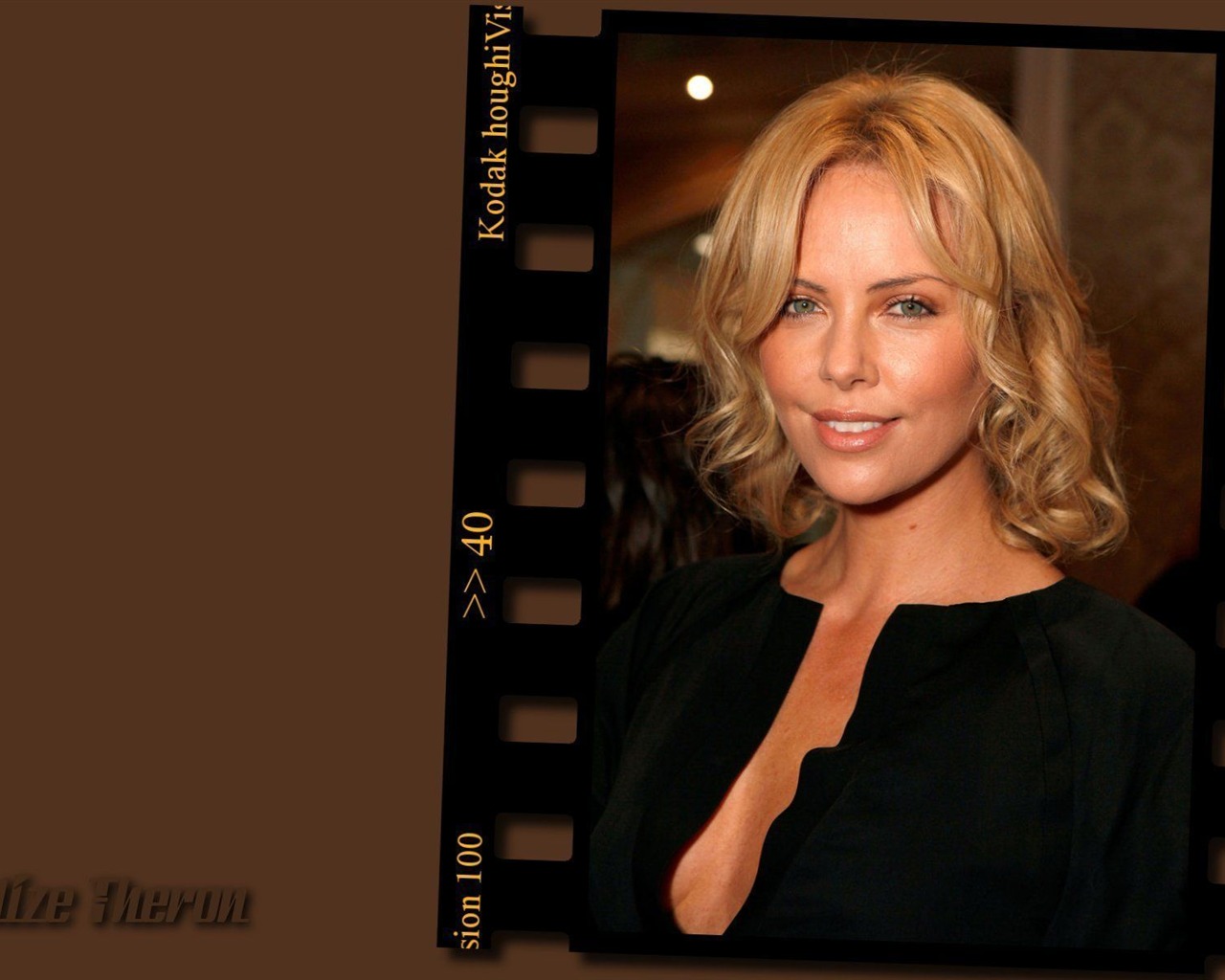 Charlize Theron krásná tapeta #14 - 1280x1024