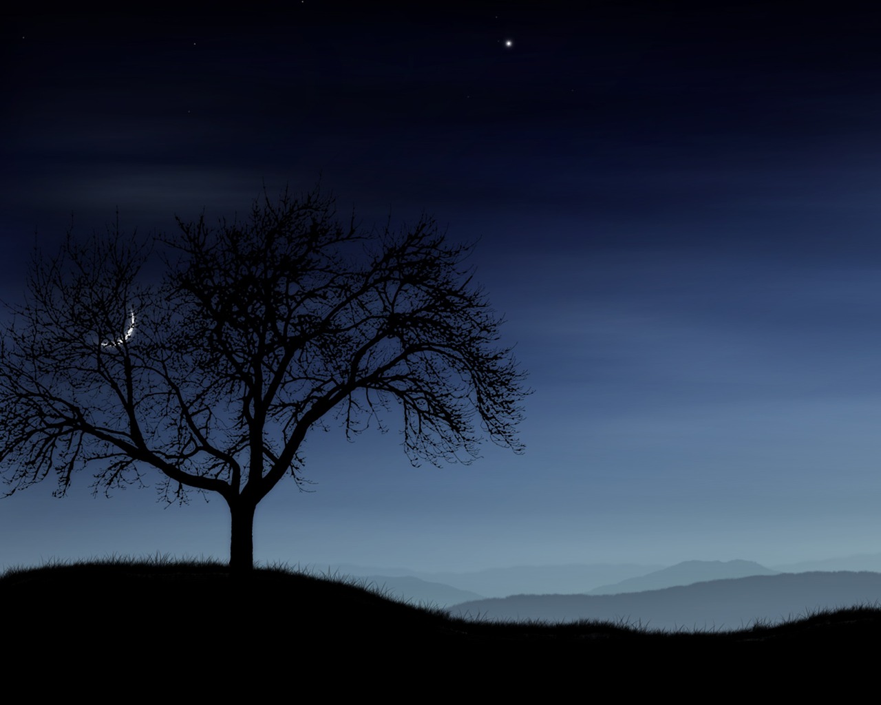 Vlads moon téma wallpaper #9 - 1280x1024