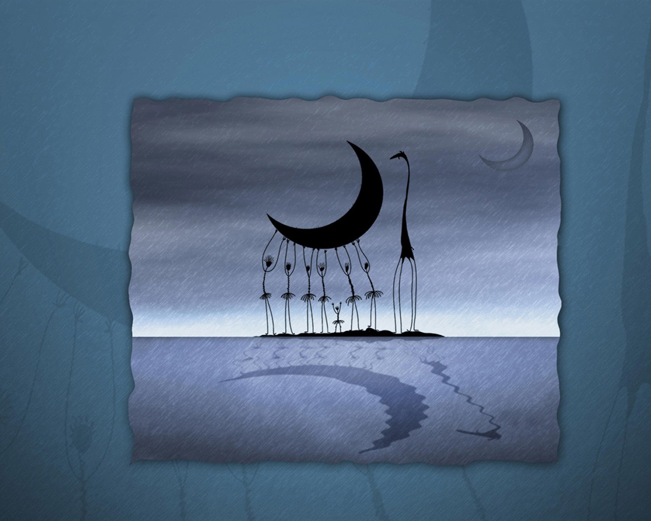 Luna vlads tema fondo de pantalla #14 - 1280x1024