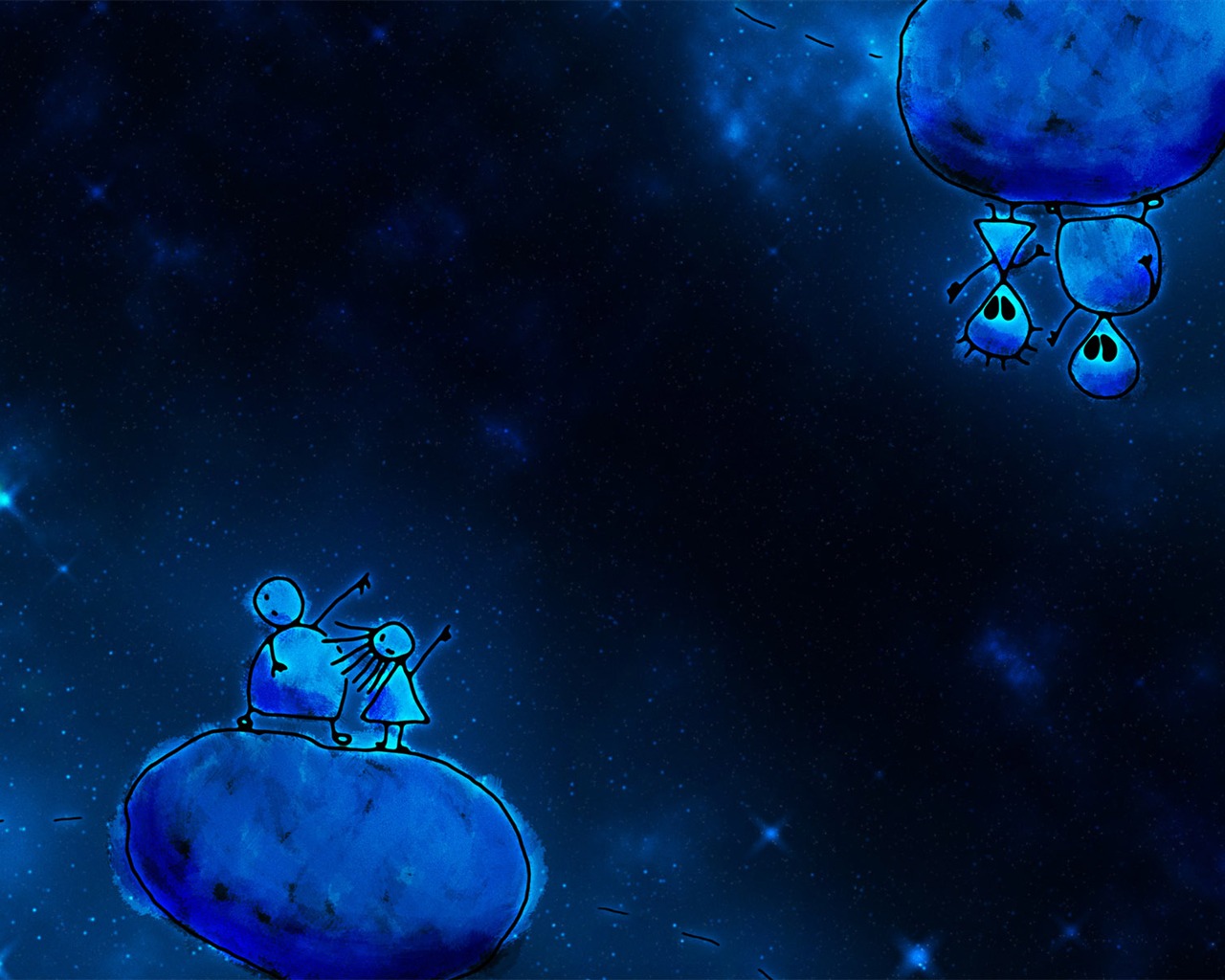 Vlads moon téma wallpaper #18 - 1280x1024