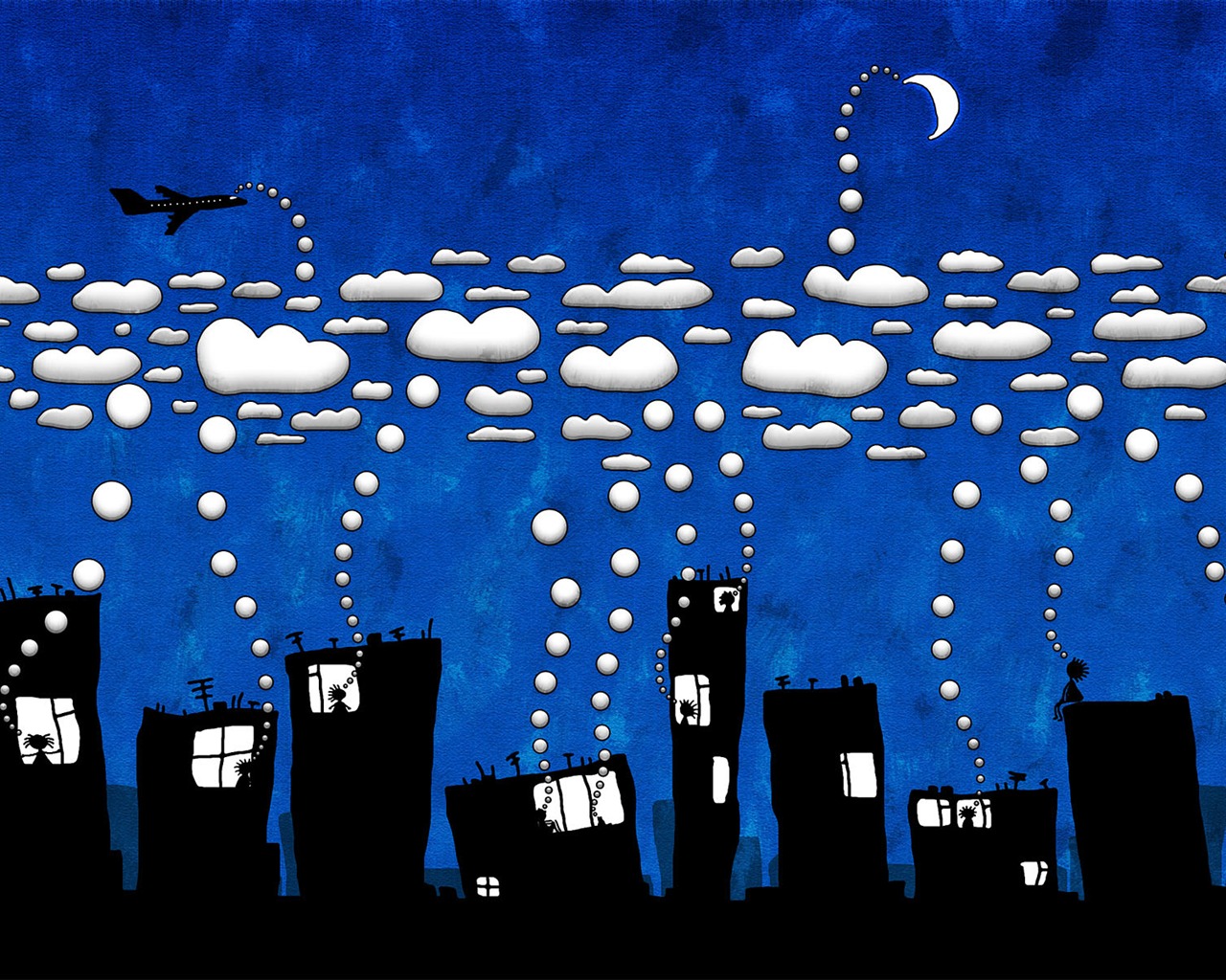 Vlads moon téma wallpaper #22 - 1280x1024