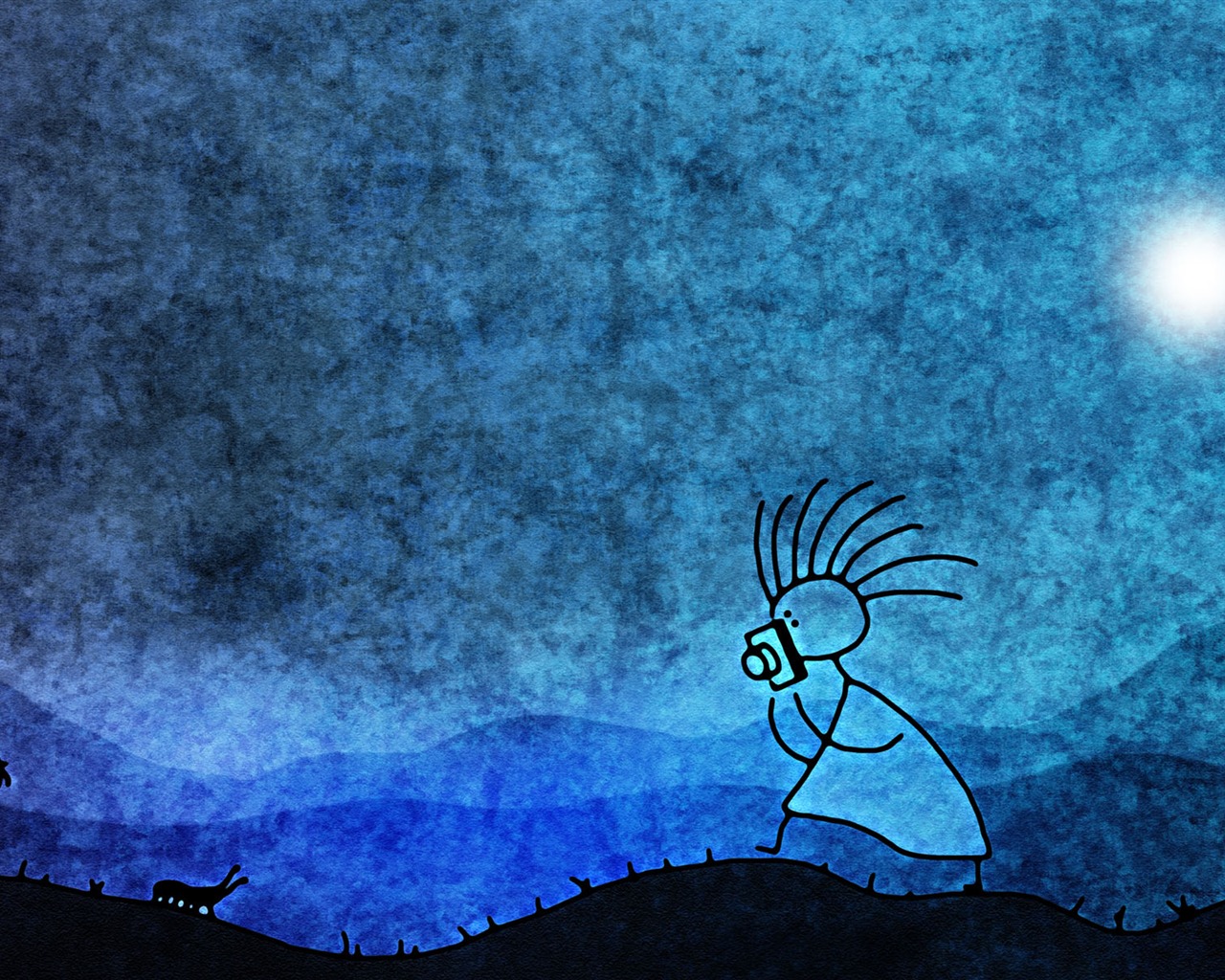 Vlads moon téma wallpaper #30 - 1280x1024