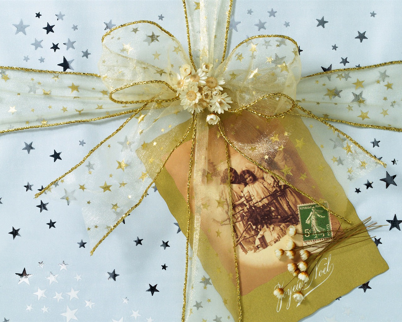 Gift decoration wallpaper (1) #10 - 1280x1024