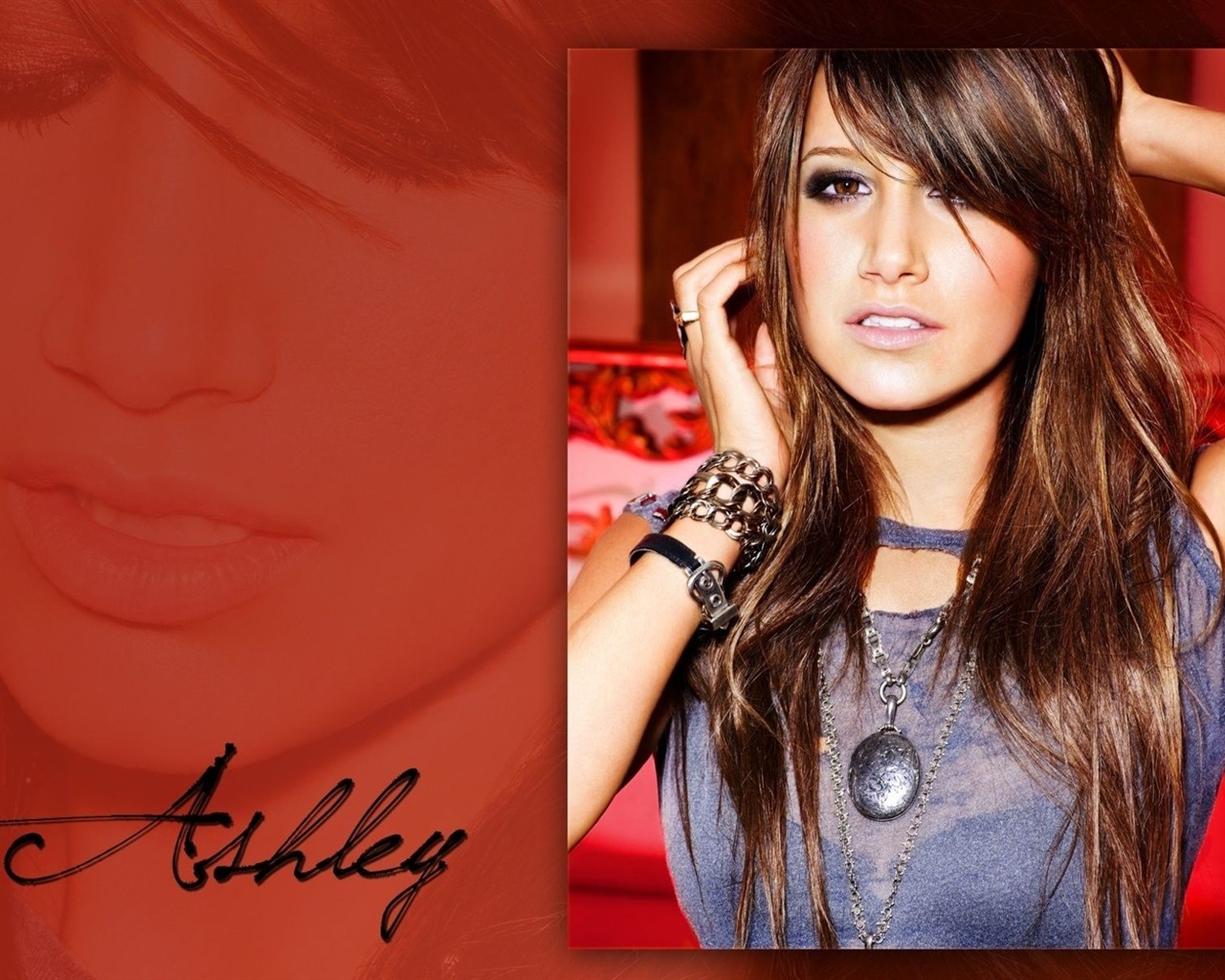 Ashley Tisdale 阿什丽·提斯代尔 美女壁纸(二)3 - 1280x1024