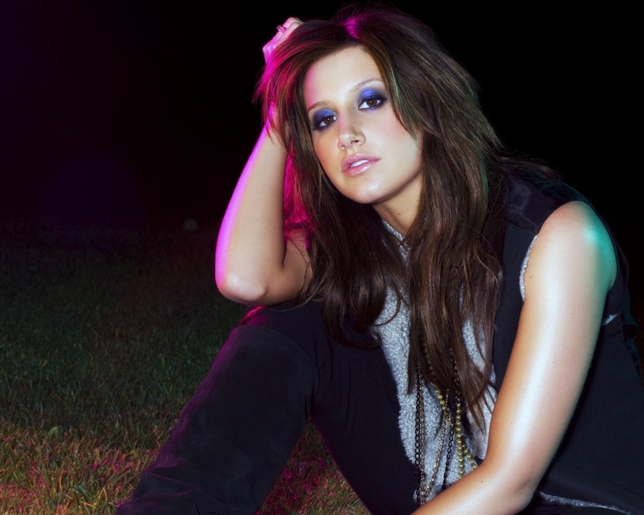 Ashley Tisdale 阿什麗·提斯代爾美女壁紙(二) #18 - 1280x1024