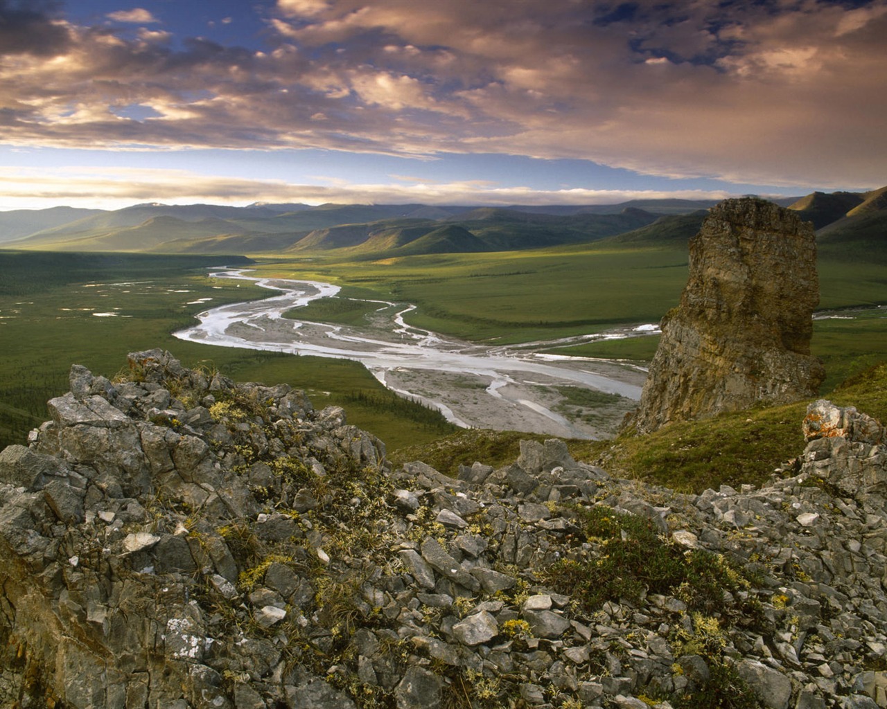 kanadské krajiny HD Wallpaper (1) #4 - 1280x1024