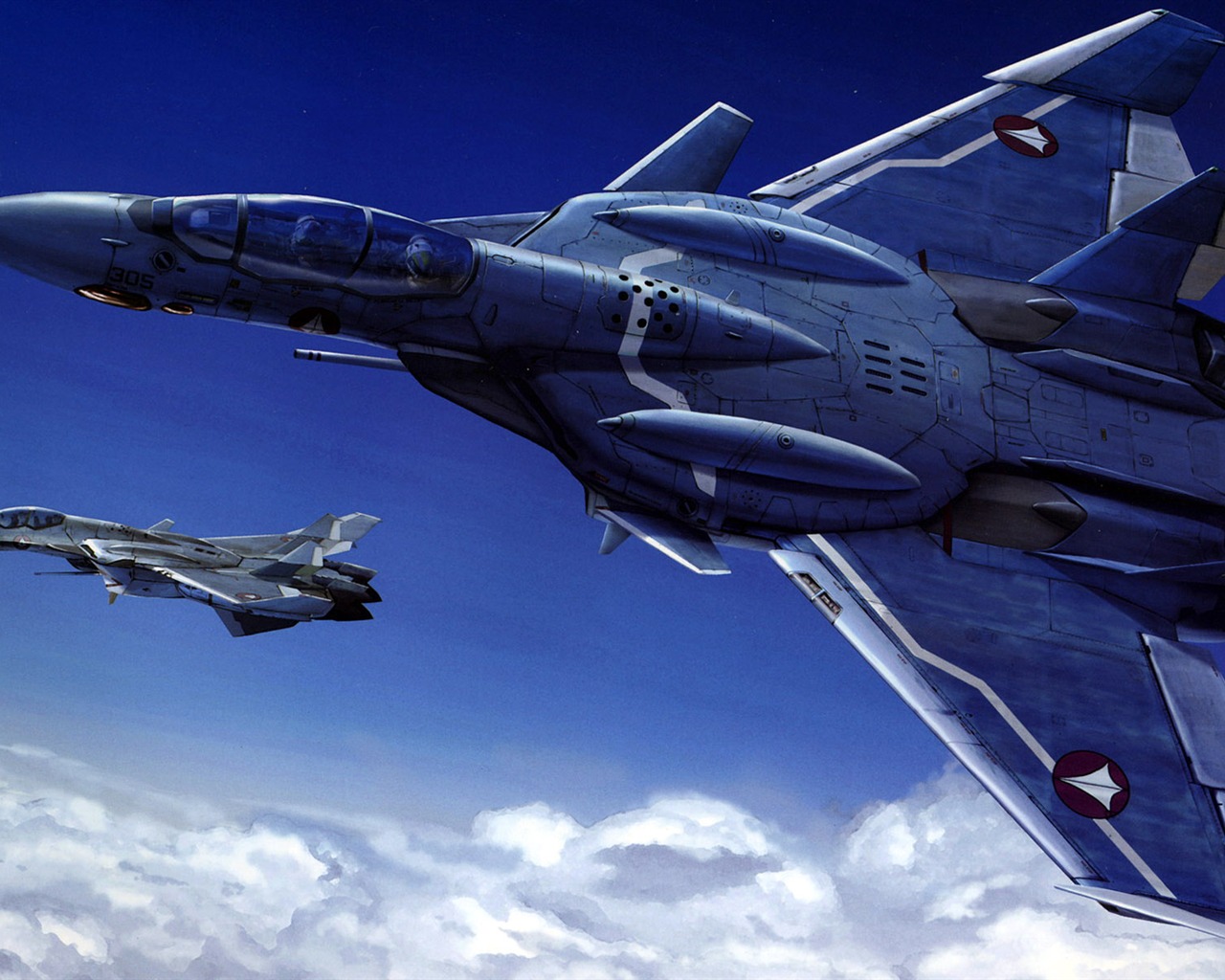 Macross bojovník tapetu (2) #14 - 1280x1024