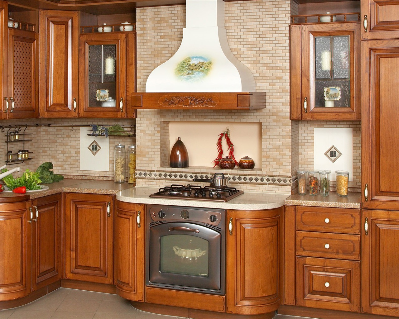 Kitchen Photo Wallpaper (4) #1 - 1280x1024