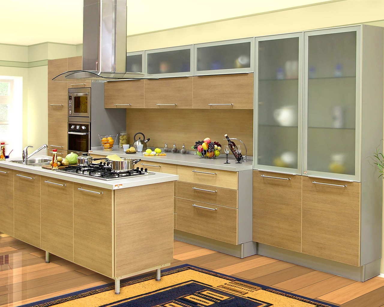Kitchen Photo Wallpaper (4) #10 - 1280x1024