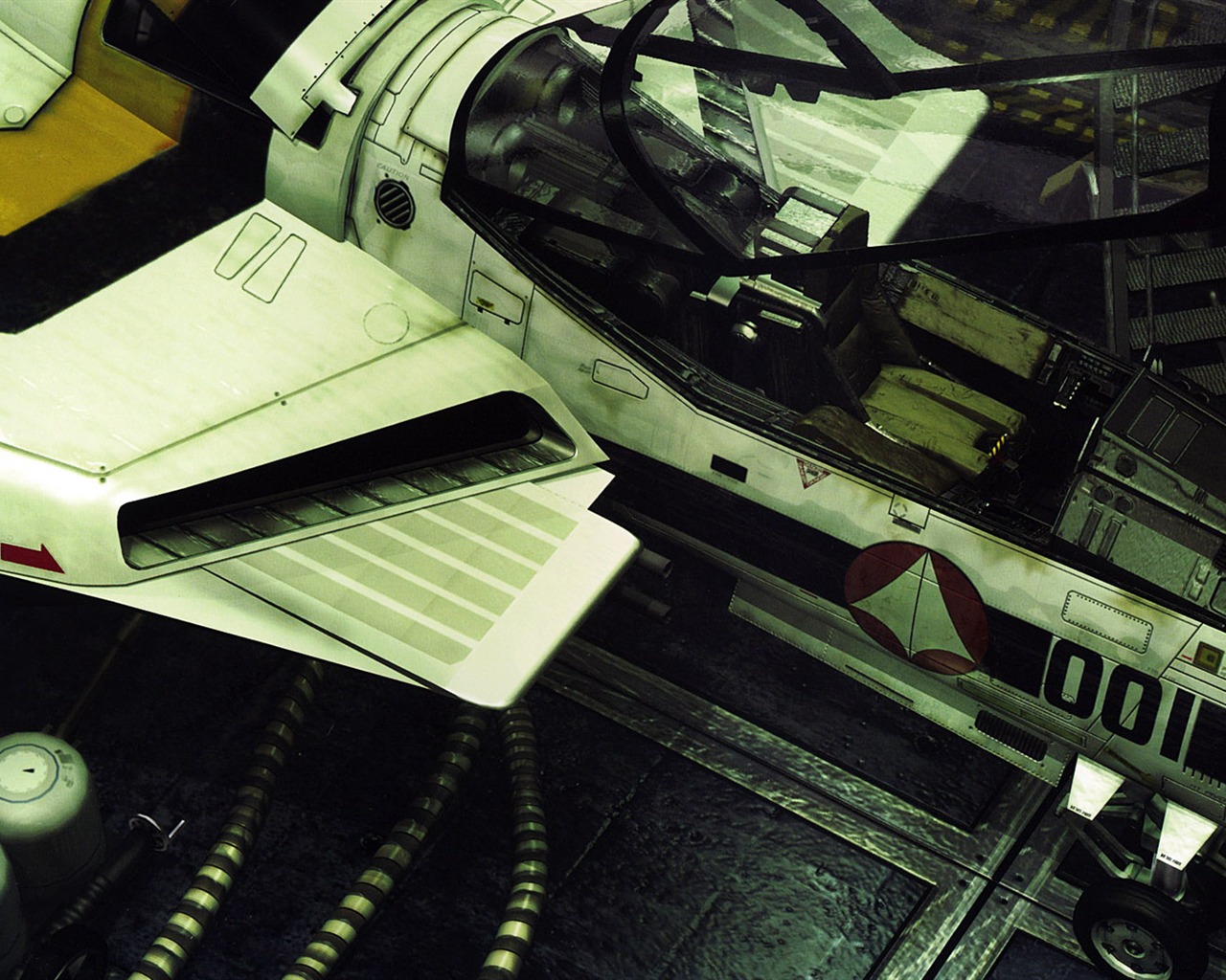 超時空要塞マクロスの戦闘機の壁紙(1) #9 - 1280x1024