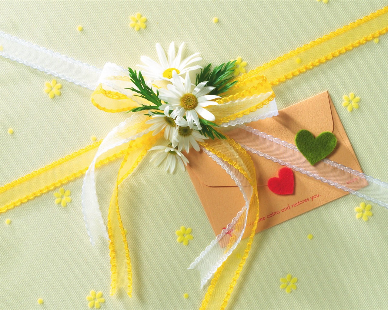 Gift decoration wallpaper (3) #3 - 1280x1024