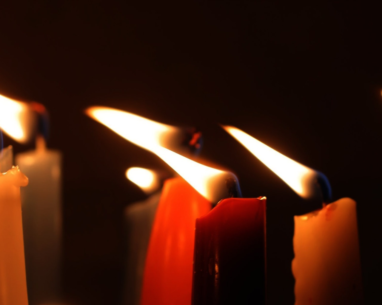 Candlelit wallpaper (1) #4 - 1280x1024