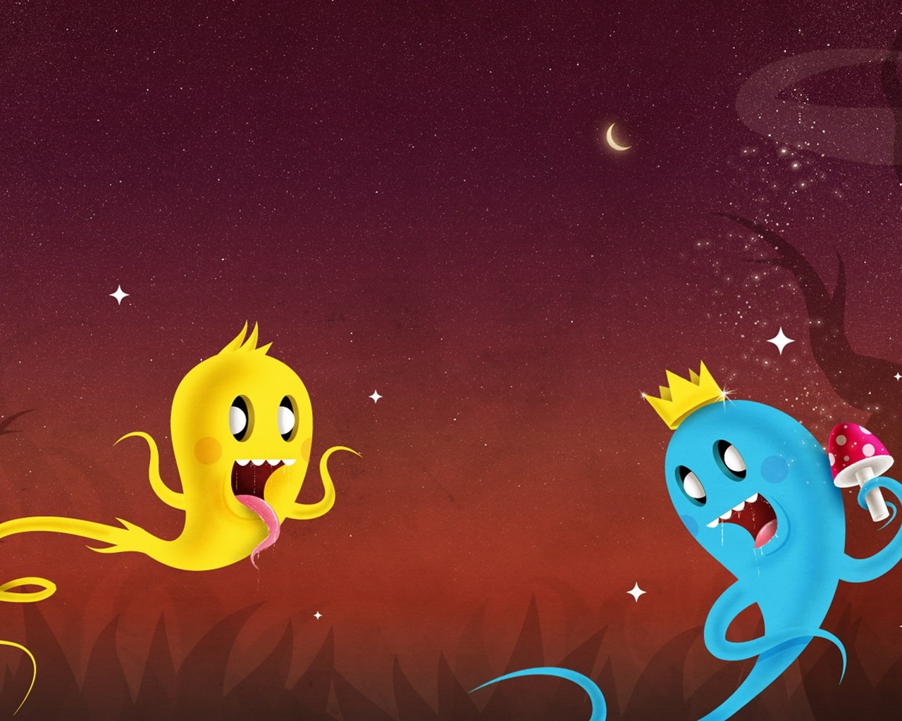 Indeepop kreativní tapety ilustrace design #2 - 1280x1024