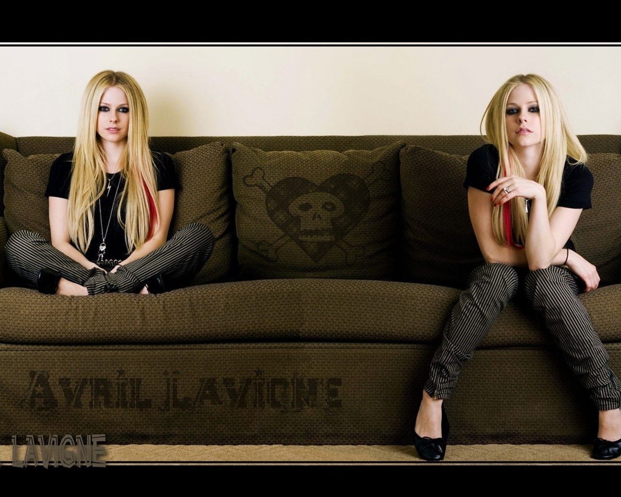 Avril Lavigne krásnou tapetu #17 - 1280x1024