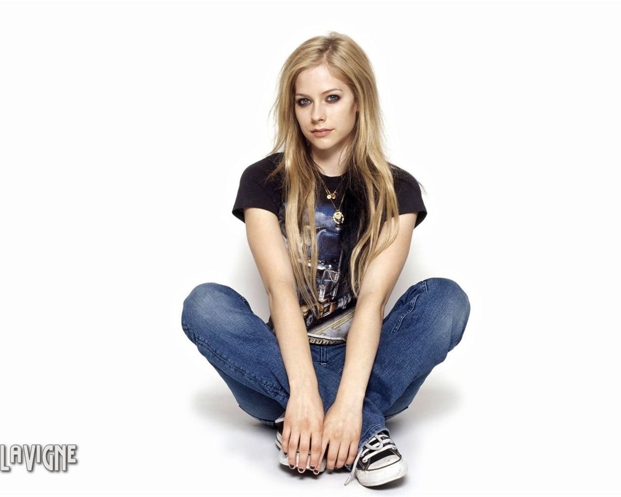 Avril Lavigne schöne Tapete #34 - 1280x1024